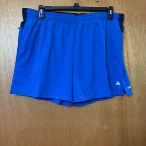 NWT Men's Tek Gear XL Running Shorts blue
